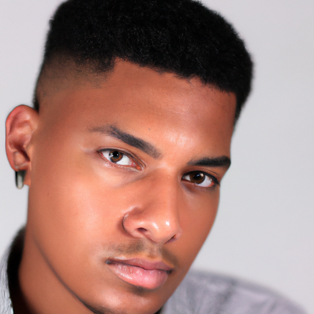 Portrait corporate fond blanc, lumière homogène, Guyane